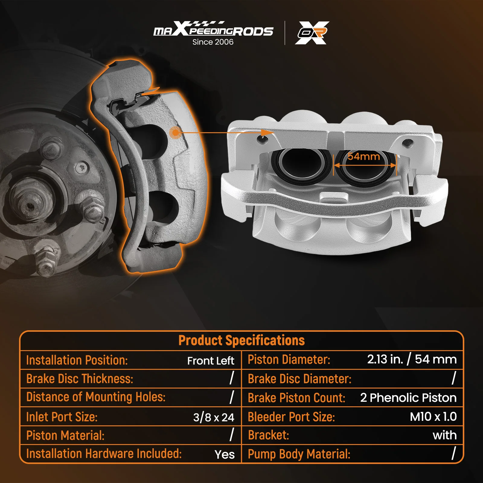 Front Left Disc Bra…