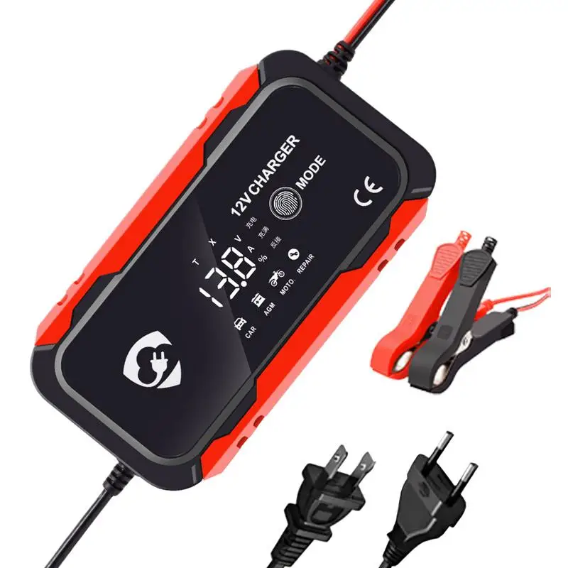 

Автомобильное зарядное устройство 12 В, автомобильный аккумулятор, стартер, интеллектуальная быстрая зарядка, импульсный ремонт, тип аккумулятора, многофункциональные автомобильные инструменты