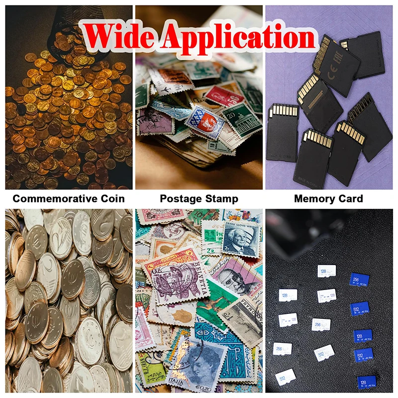 Portamonete collezione di monete Album 360 tasche piccoli distintivi organizzatore di denaro borse portaoggetti per U.S.Pennies Dimes Nickels Quarters