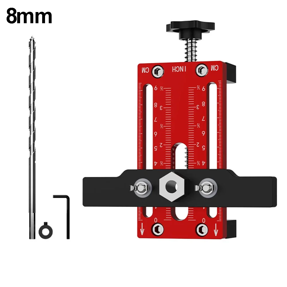 1/4/13pc キャビネットドア取り付けポジショナー取付ジグサポートフレームクランプ付きアルミ合金ボディ木工ツール