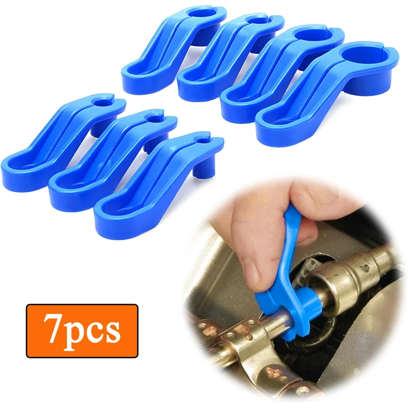 

7PCS AC Fuel Line Disconnect Tool Transmission Oil Cooler Line Quick Disconnect Sets Car Removal Tool Hand Tools Acesssories