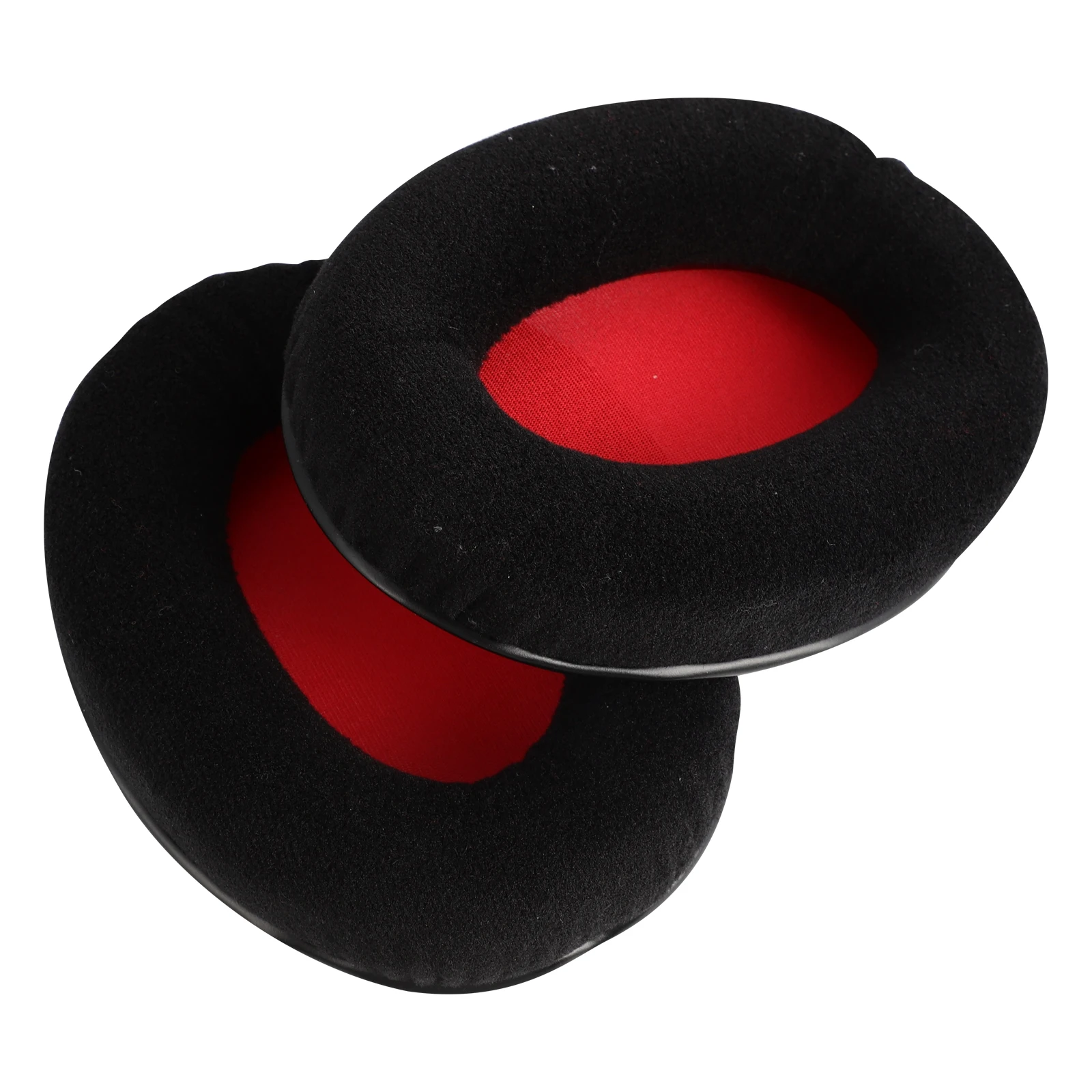 

2pcs Headphone Sponge Memory Cotton Ear Pad Protector Flannel High Elasticity Breathable Long Use Replace Old Foam