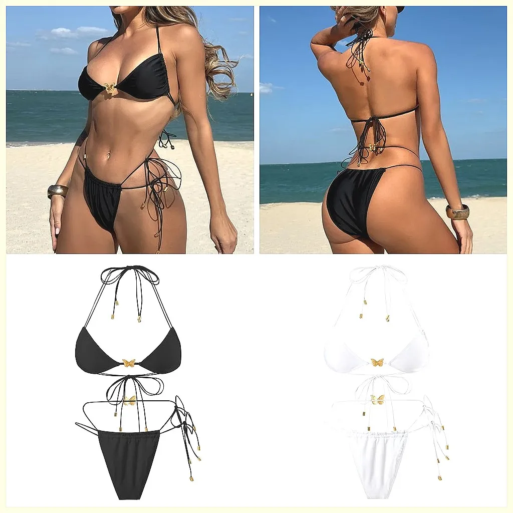 

Sexy Push Up Bikini Set 2026 Brazilian Women's Swimwear Beach Bathing Suits Two Pieces (Characters: 68)