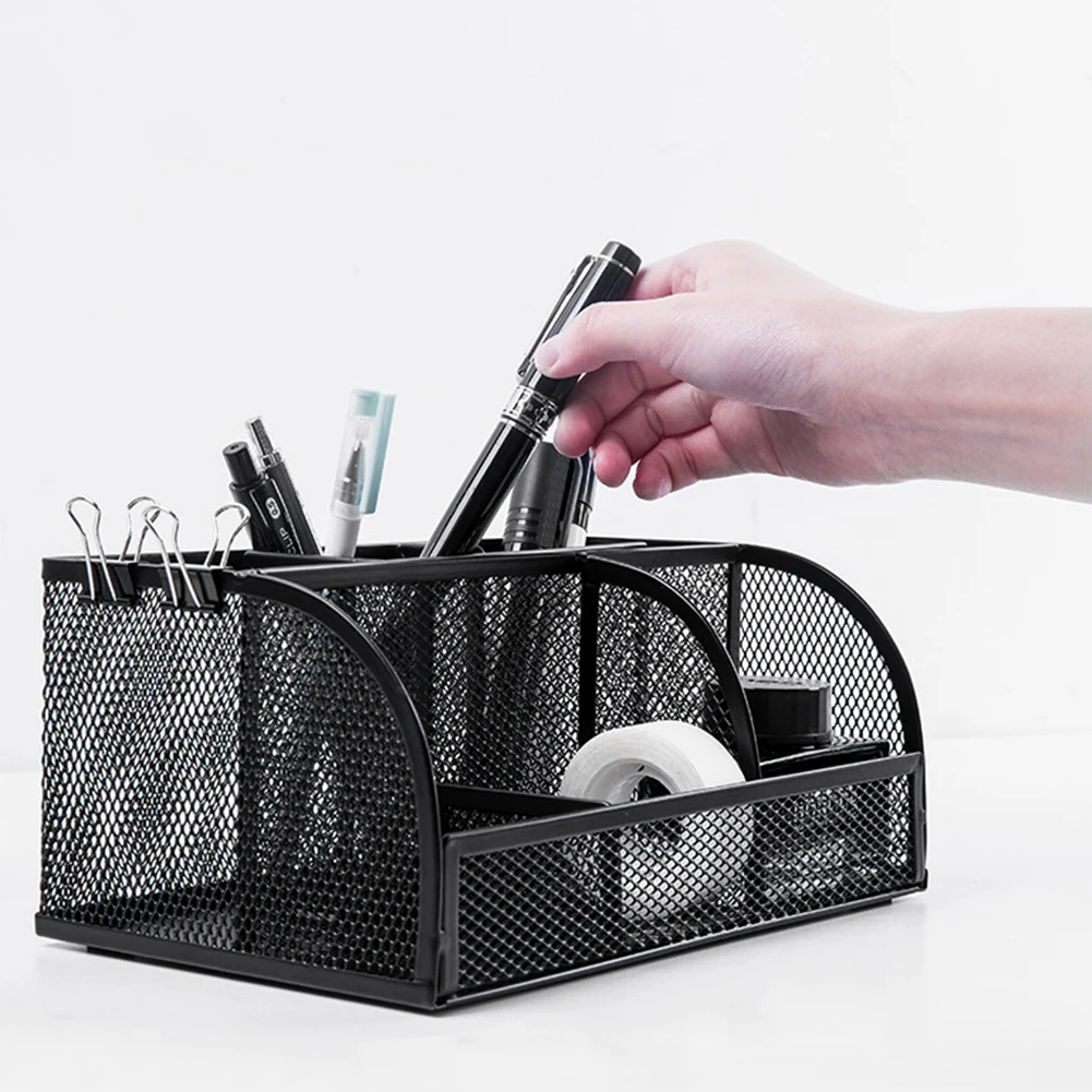 قائمة بذاتها متعددة الوظائف مقلمة ، تخزين مستحضرات التجميل ، القرطاسية ، مكتب مكتب منظم ، عدم الانزلاق الحكام ، أقلام ، المنزل ، غرفة نوم