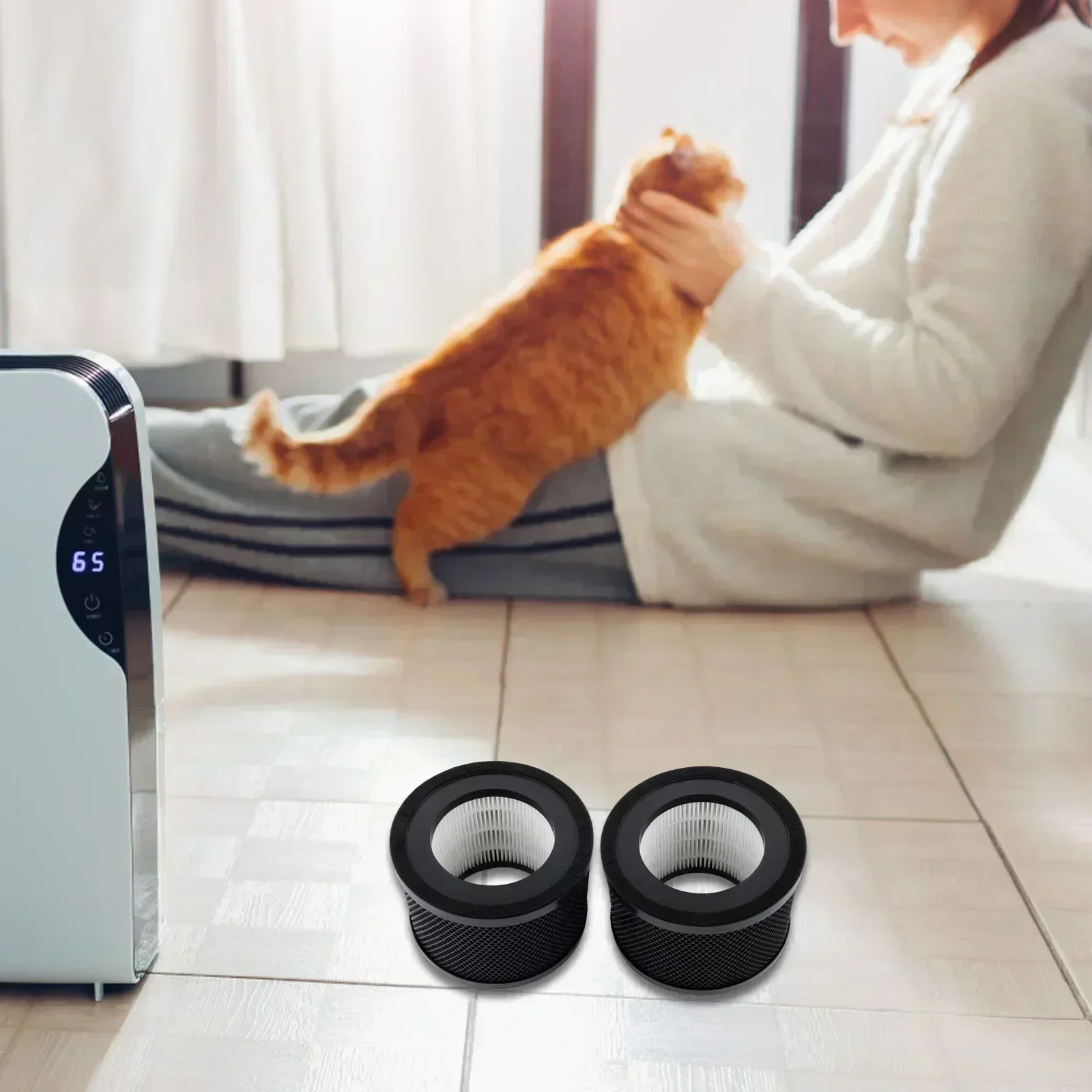 Air Purifier Filter Purifier Filter Easy Installation Efficient Filtration Enhanced Air Quality Indoor Air Quality