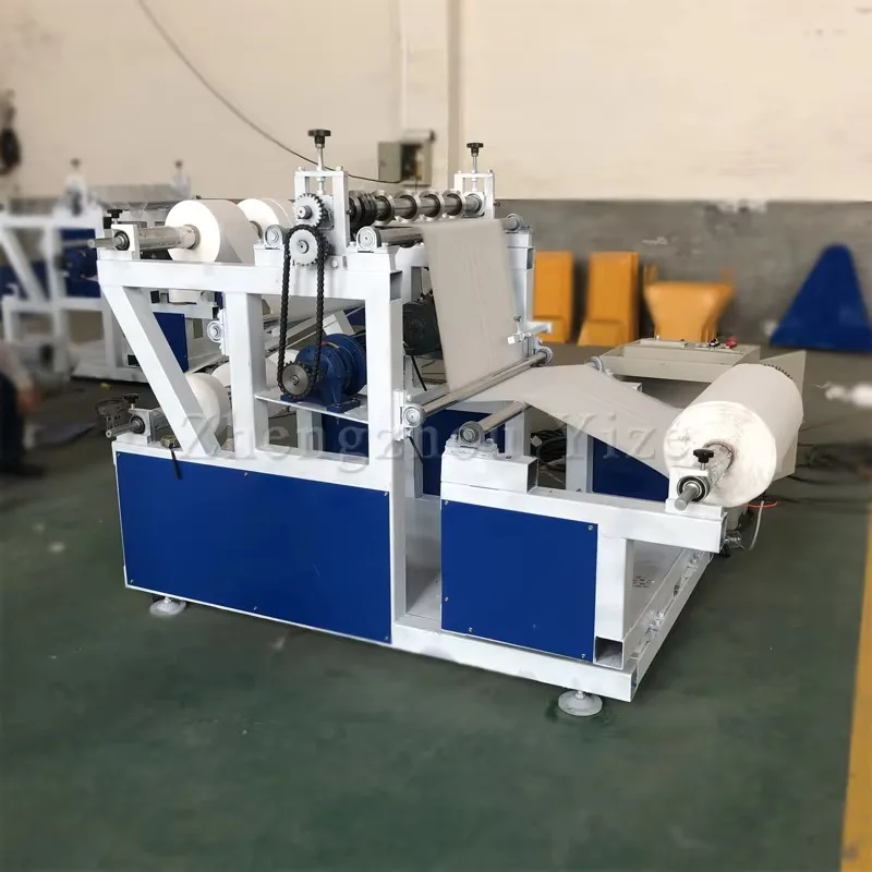 Automatic Coreless Kraft Paper Jumbo Roll Rewinder Slitter Thermal Paper Slitting and Rewinding Machine
