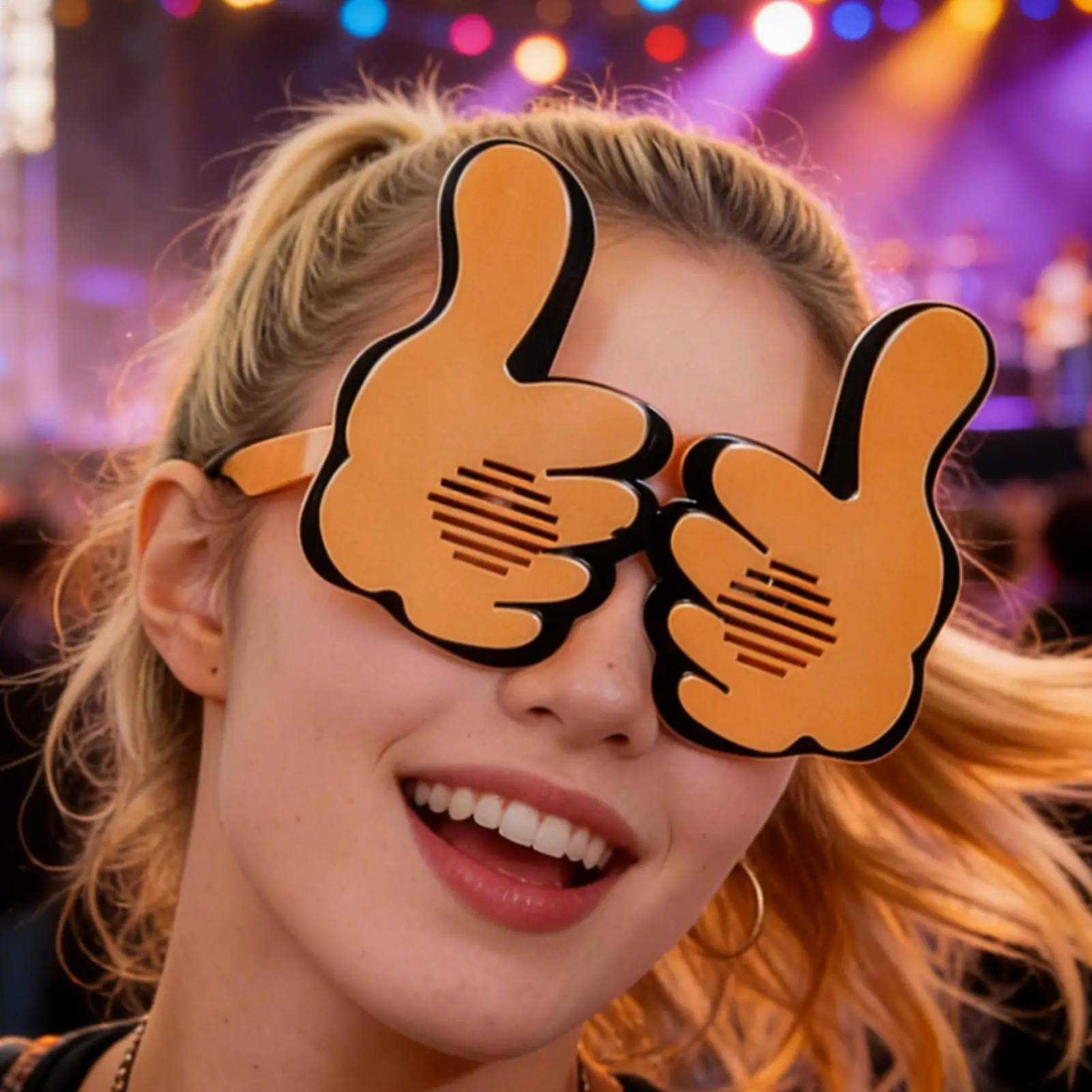 Funny Prank Trick Glasses Novelty Eyewear for Halloween, April Fool's Day & Birthdays, Themed Parties, Family Nights & Gathering