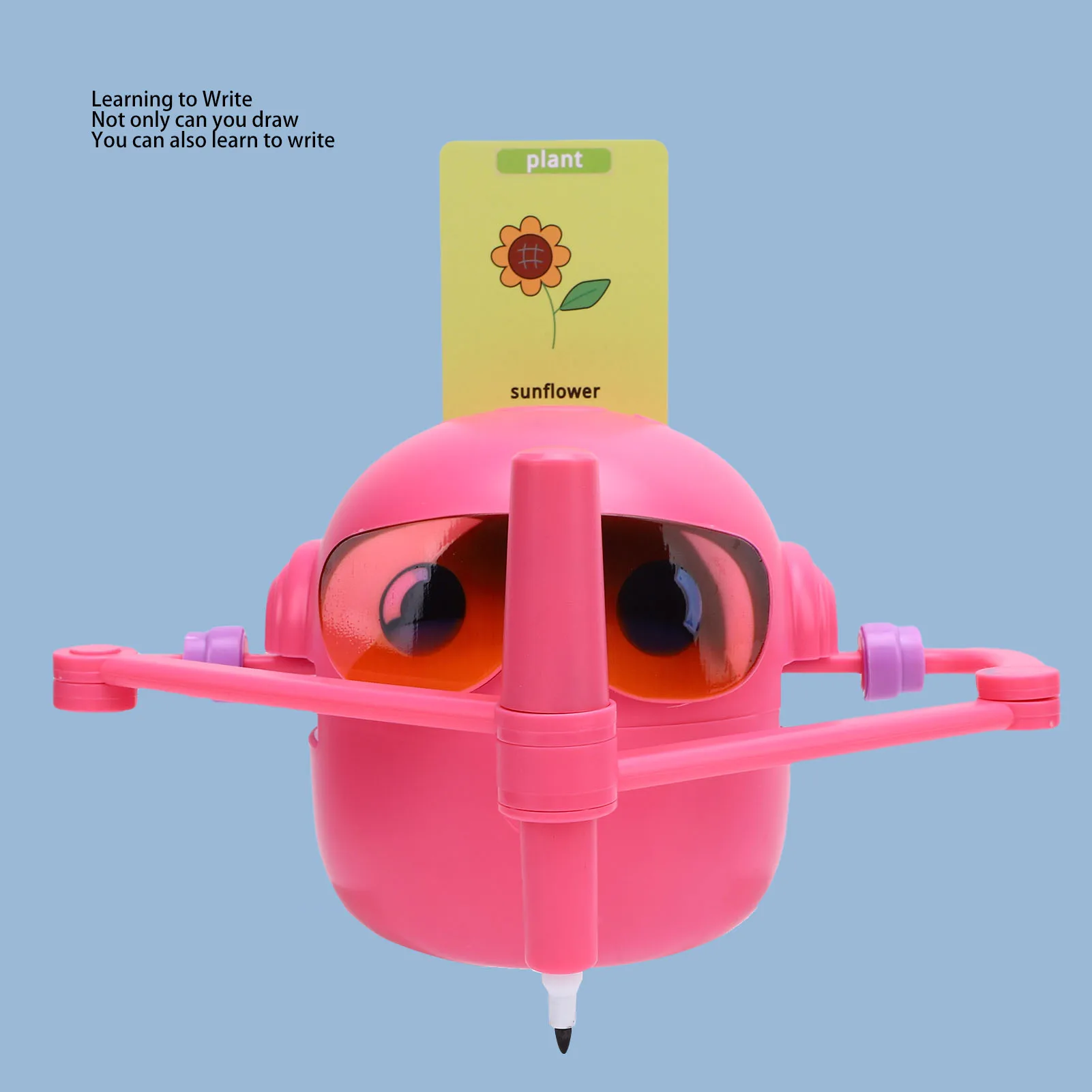 smart-drawing-robot-painting-toy-interactive-educational-smart-painting-robot-with-100-cards-2-pens-for-painting-learning