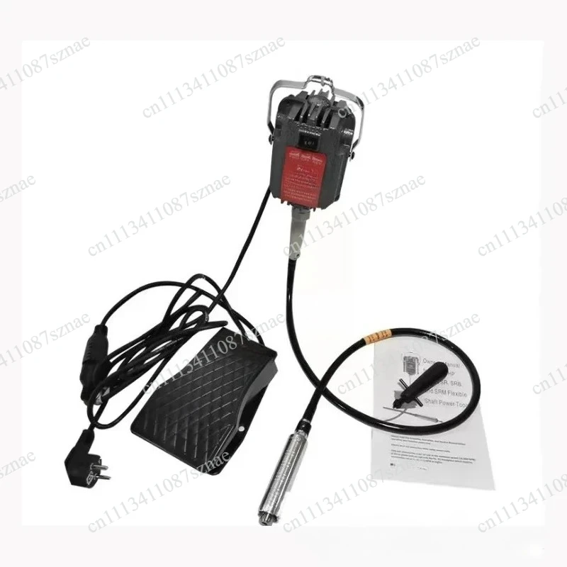 Professional Hanging Flexshaft Rotary Motor Kit, Complete Polishing and Grinding Tool Set for Jewelry and Woodworking