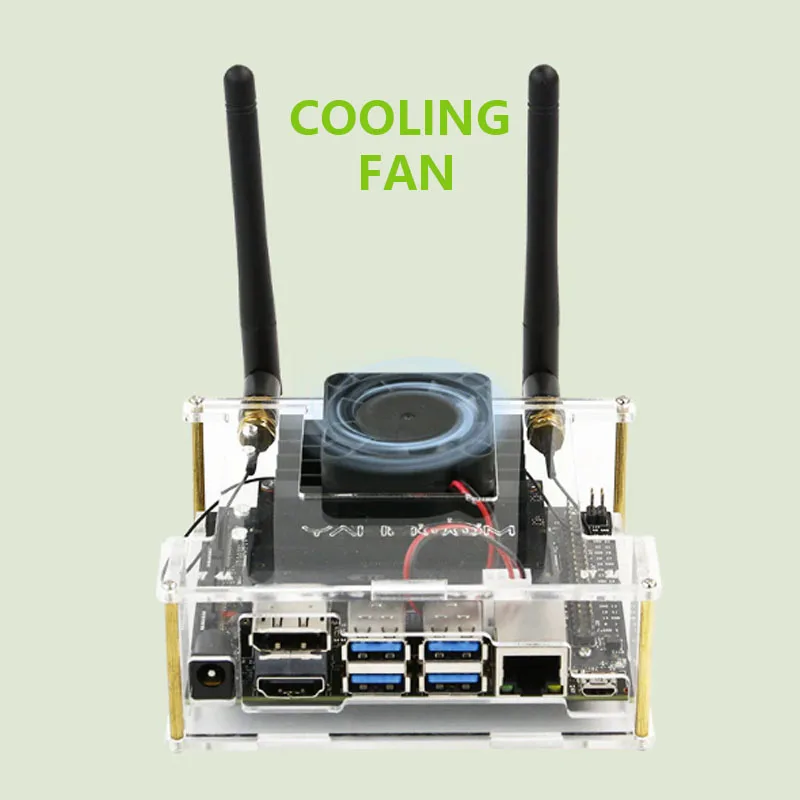 Jetson NANO 2GB/4GB(A02/B01/SUB) Cooling fan 5V 4PIN Anti-Reverse Connection PWM Speed Regulation 4020