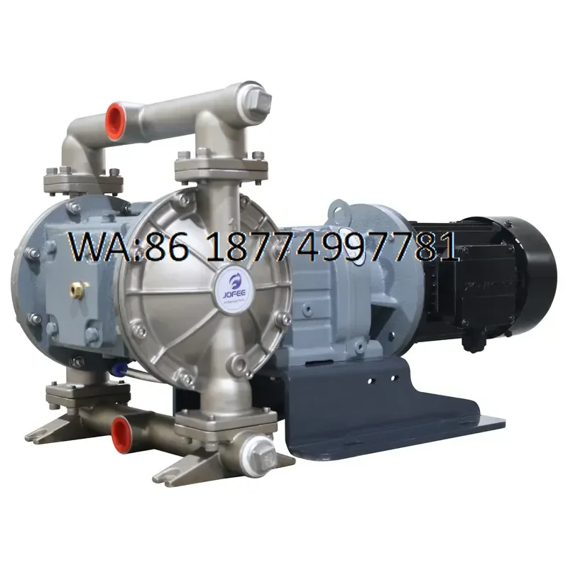 custom 2HP Stainless Steel Diaphragm Pump for Chemical Industry Liquid Transfer OEM Operated