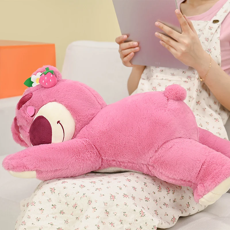 Niedliches Honigbär-Schlafbegleitspielzeug – Potdemiel Lotso-Plüsch mit beweglichen Armen, heißer Bestseller im Ins-Stil, Schlafenstagsgeschenk für Sie