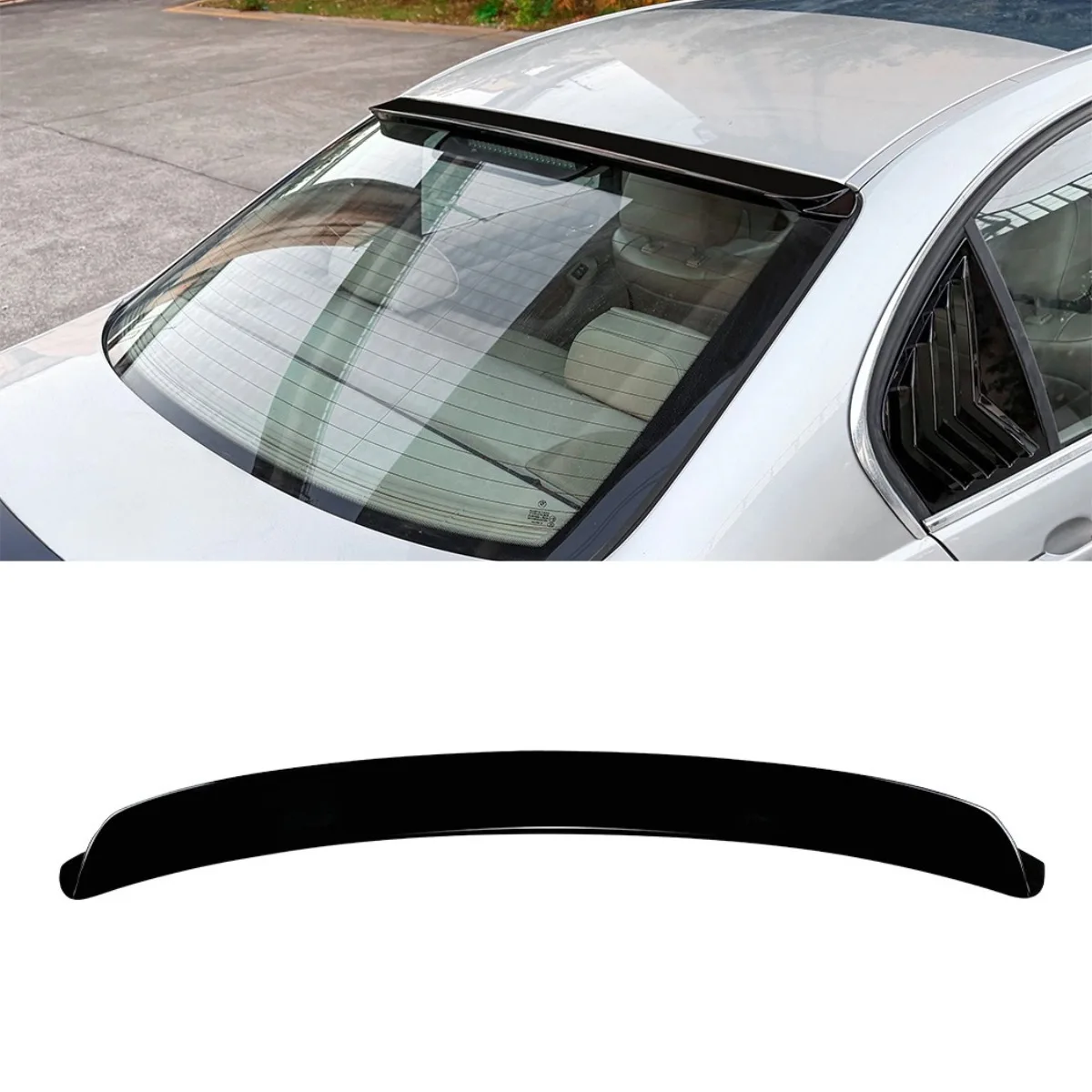 

For BMW 3 Series E46 4-Door 1998-2004 Car Rear Trunk Spoiler Wing Modification Part Rear Trunk Spoiler Wing Car Accessories