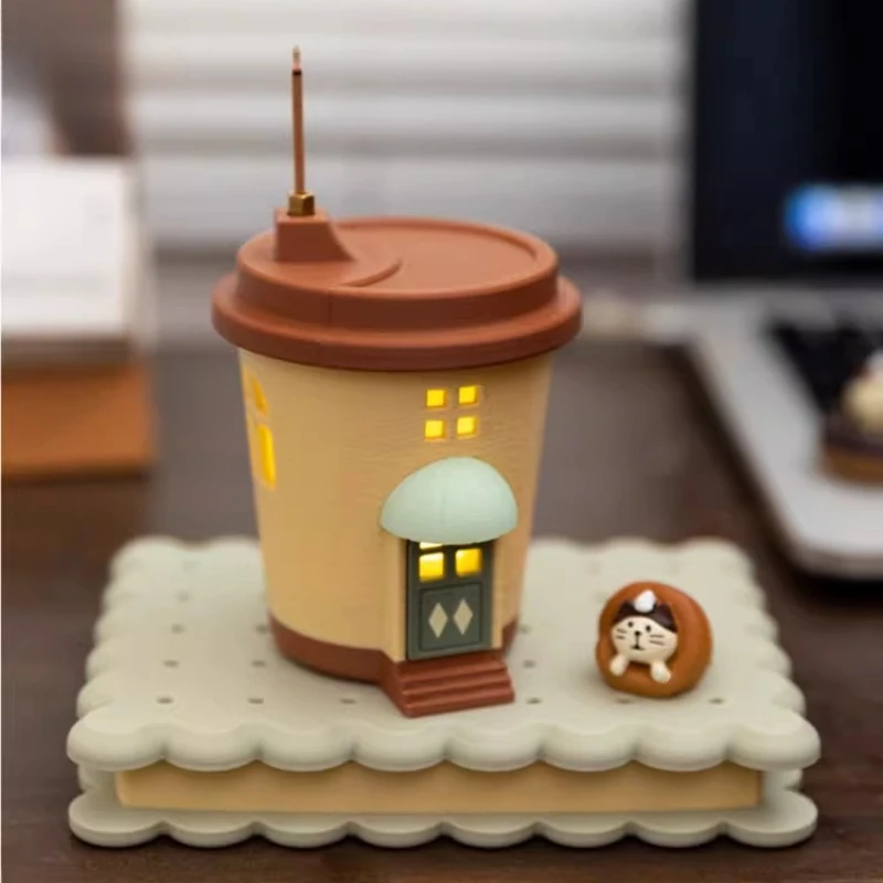 Interesting Line Fragrance Table Base Household Fragrance Plug High-end Incense Tray Creative and Cute Incense Stand Decoration