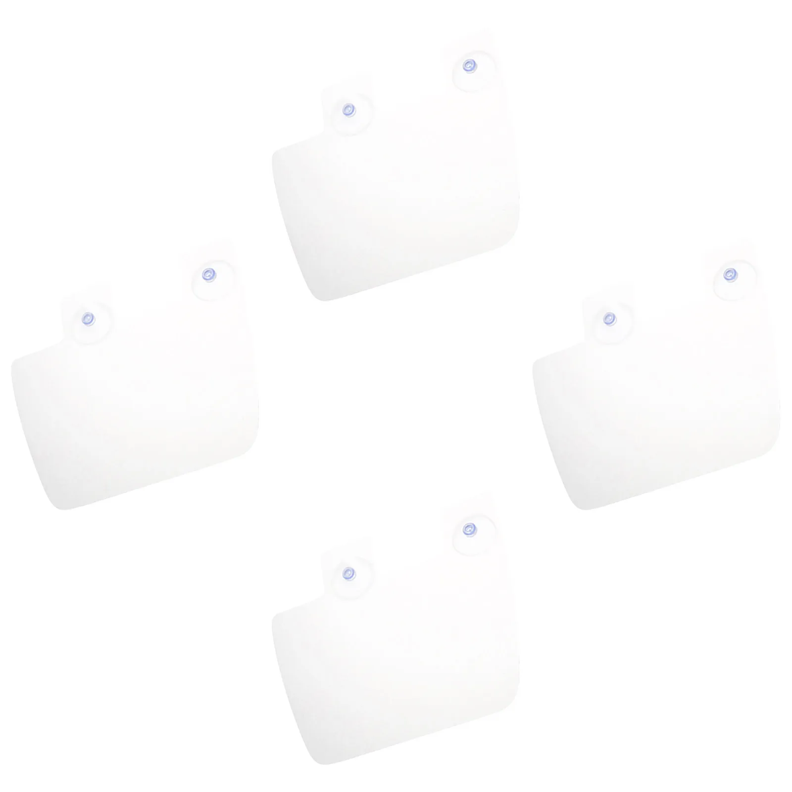 4Pcs Kitchen Sink-Splash Guards Strong Suction Cup Design Non Deformable Easy Clean Sink Water Shield for Oil Splatter view 4