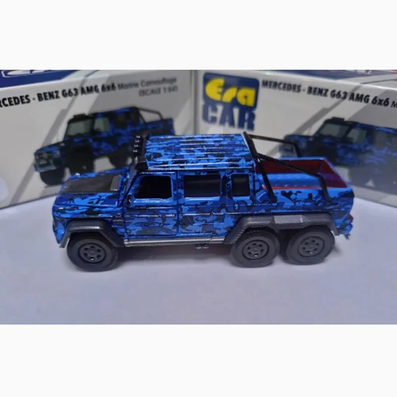 Era Car 1:64 Scale G63 6x6 ADVAN Diecast Fidgets Toys Souvenir