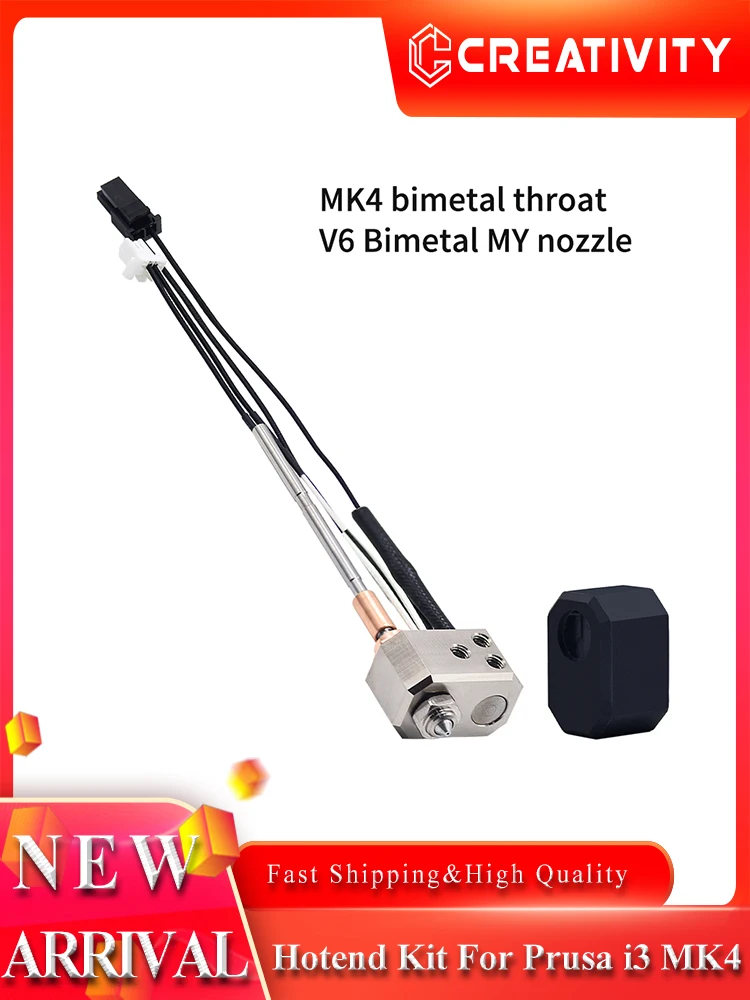 Zestaw do aktualizacji Hotend do Prusa i3 MK4 XL Wkład grzałki termistorowej 24V 40W Blok grzewczy Bimetalowa dysza mosiężna Gorący koniec — zdjęcie produktu 7