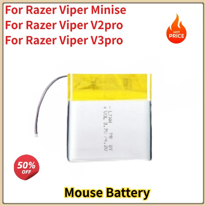 High Quality Mouse Battery for Razer Viper Minise V2pro V3pro Brand New Replacement Battery