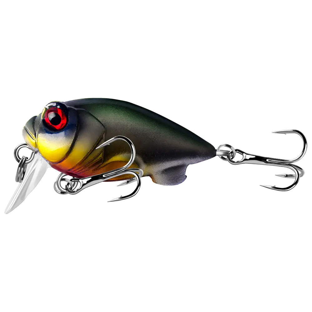 KNCONAN Lure bait micro object Mino rock chubby fake bait long-range horse mouth curling mouth set floating sea bass bait