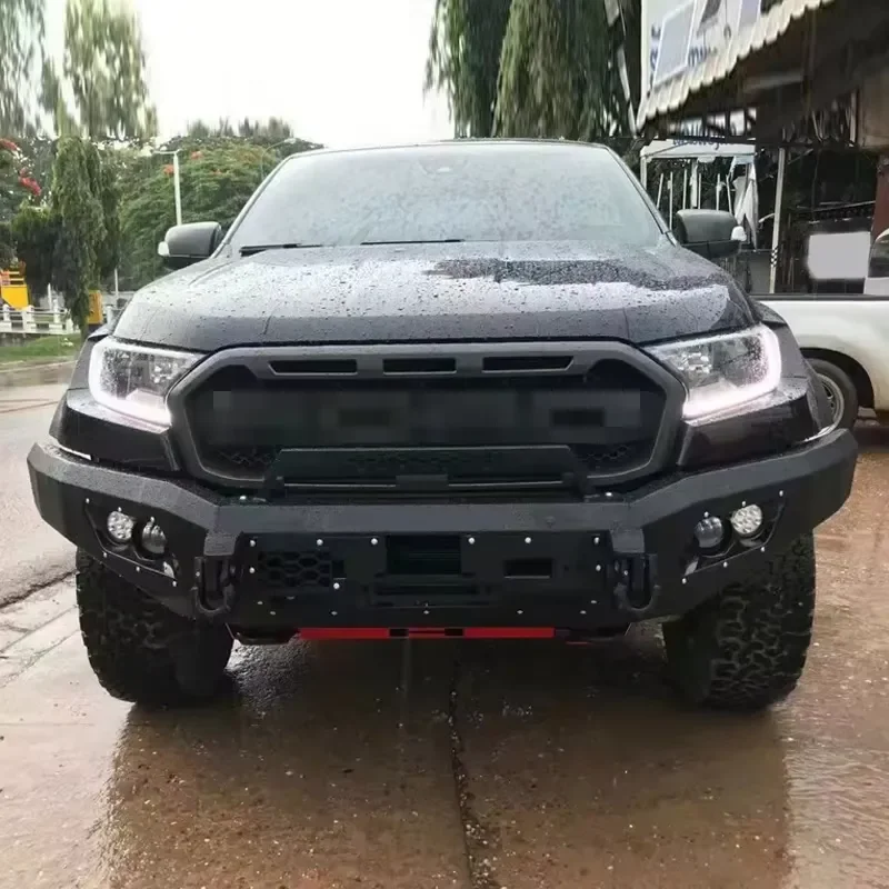 

4x4 Off-Road Accessories Front Bumper Replacement Bull Bar Steel Front Bumper Guard for Hamer Style Toyota Hilux Vigo 2013