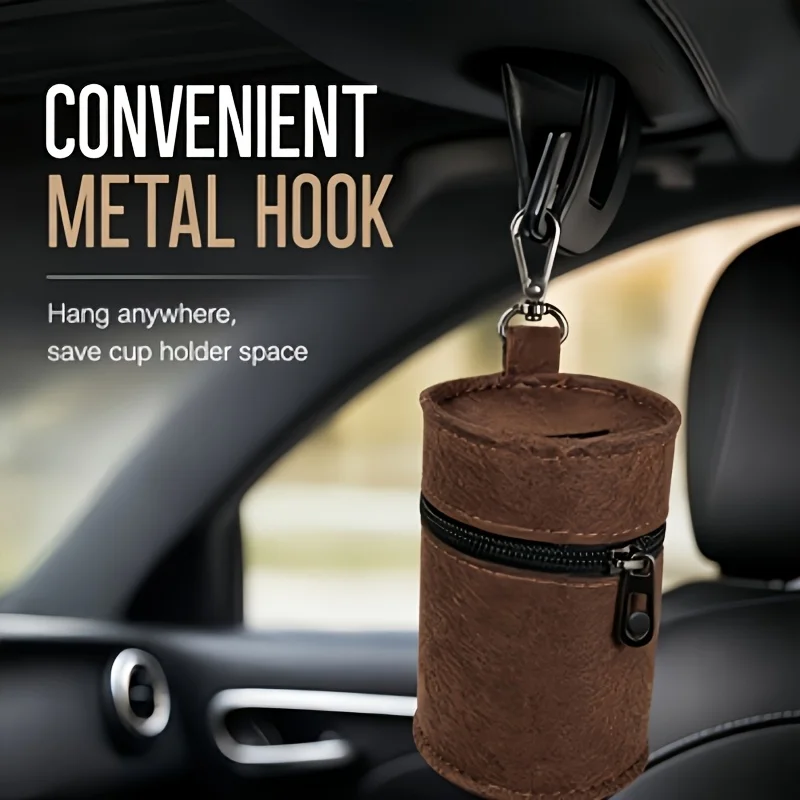 1 piece of handmade car storage piggy bank and coin purse, crafted with exquisite sewing techniques to create unique