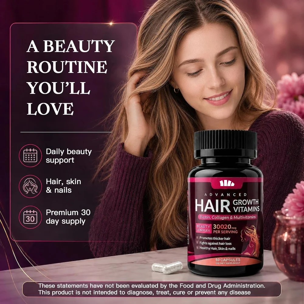 Hair, Skin, and Nail Vitamin C - Hair Care Capsule recension och pris