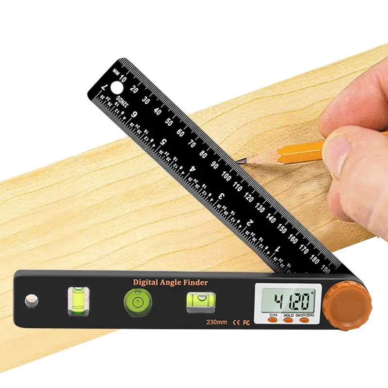 

Goniometer Electronic Protractor Digital Gauge Angle Measurement Tool Multi Angle Ruler Woodworking Tools Meter Angle Finder