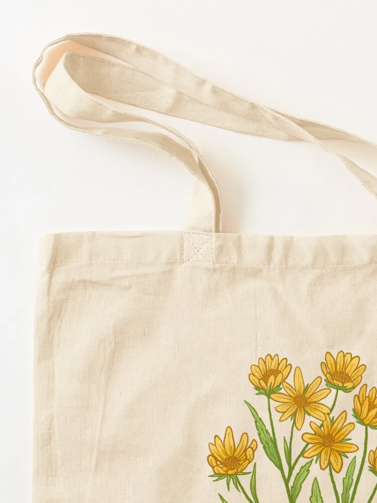 Sawtooth Sunflower Tote Bag Beach bag Canvas stote bag cute pouch Canvas for women