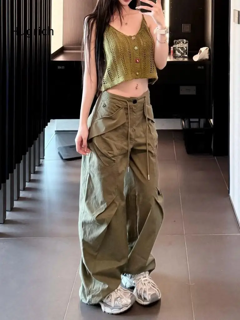 Stylish Beige Utility Pants for Men Featuring Button Closure and Functional Pockets Soft Drapey Material Summer Spring Essential