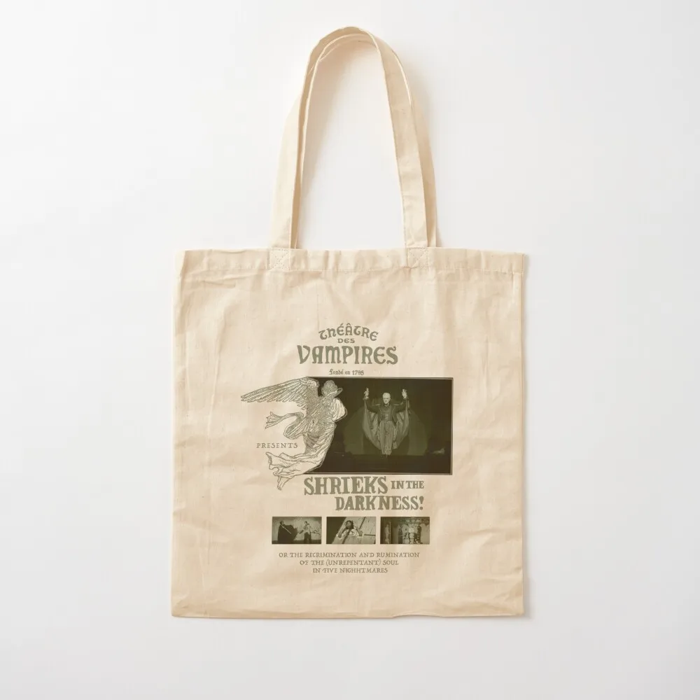 Theatre des Vampires Tote Bag cute tote bag Large bags for women tote bags men