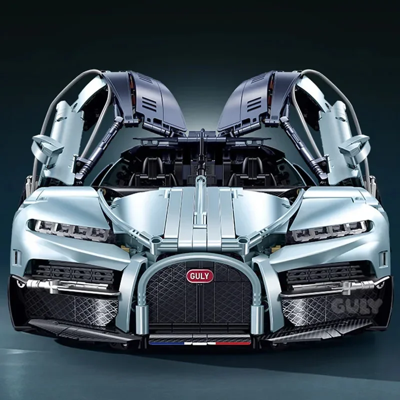 

Технический конструктор MOC 10648 Bugat Tourbillon, 3719 деталей, масштаб 1:8, модель спортивного автомобиля для взрослых, игрушки-конструкторы, подарки