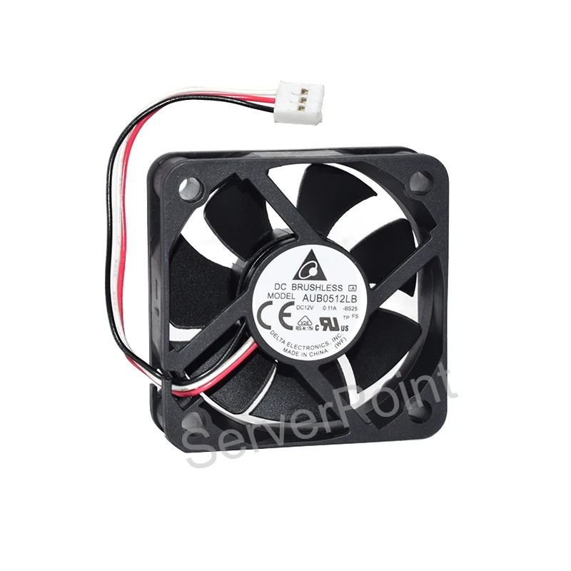 

Tested Well AUB0512LB Cooling Fan DC12V 0.11A Three Pins