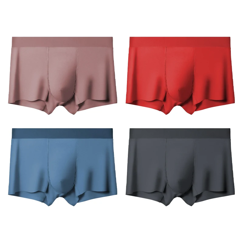 1 Stück Herren-Sport-Boxershorts, bequeme, atmungsaktive Unterhose, einfache Boxershorts für Jungen, kurze Shorts, Kopf