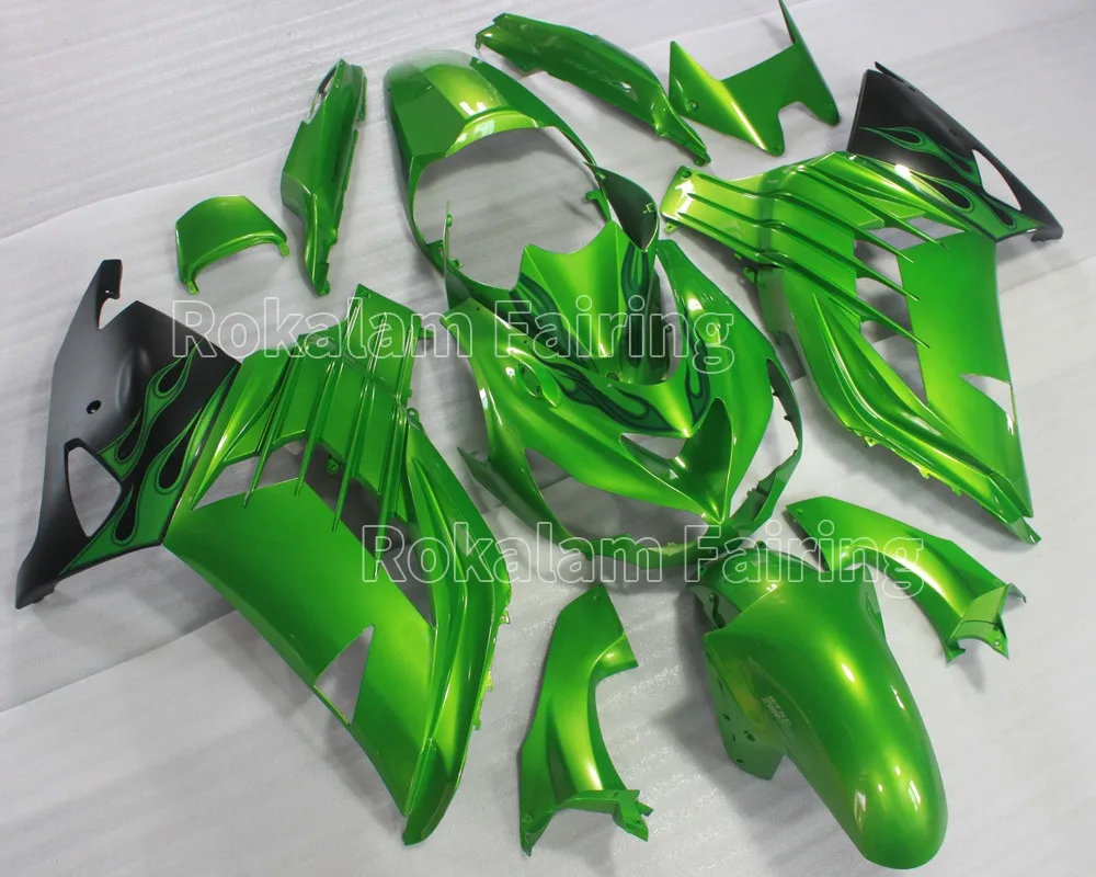 

Fairings For Kawasaki ZX14R 2012 2013 2014 2015 ZX-14R 12 13 14 15 Green ABS Motorcycle Fairing Kit (Injection Molding)