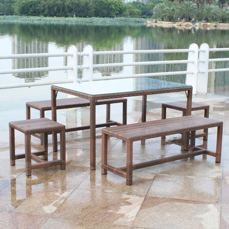 

Outdoor tables and chairs Leisure furniture Outdoor balcony rattan chair