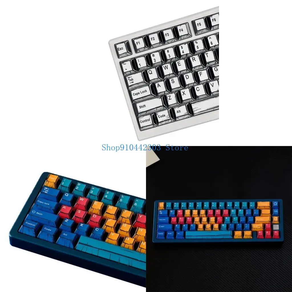 

L4MD 78Keys Full SET PALTIONS PBT PALETH