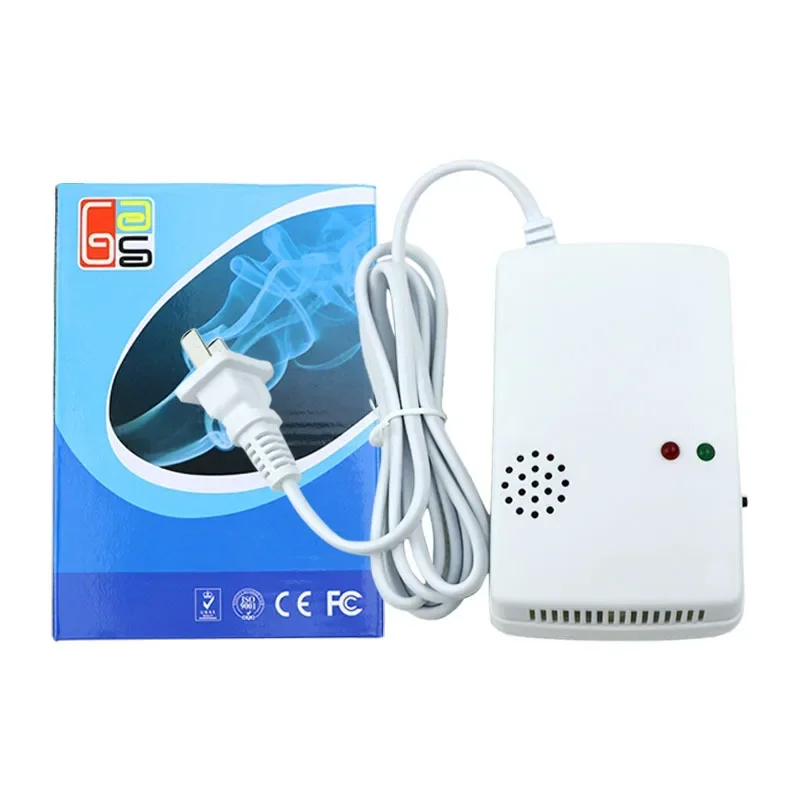 Independent Gas Detector Sensor, Wall Hanging Within 1 M From Ceiling Board, Natural Gas Sensitive Detector Alarm