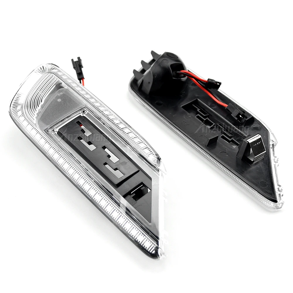 

Для Mini Cooper F54 Clubman 2015-2020 динамический светодиодный габаритный фонарь на боковое крыло, мигающий последовательный указатель поворота