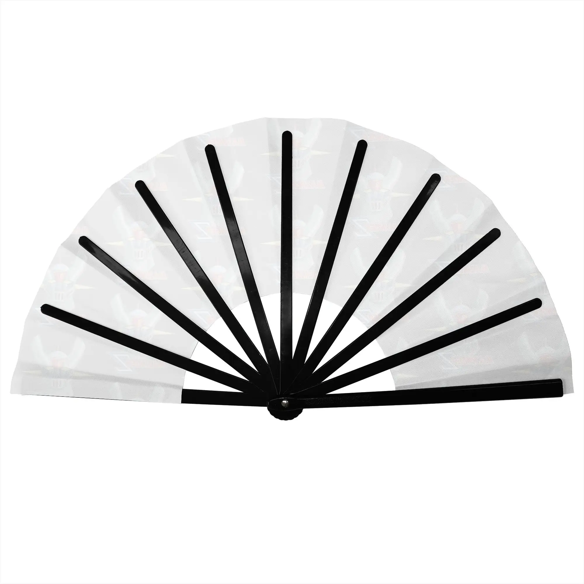 M-Mazingered Z Traditional Folding Fan Chinese Style Super Robot High-Quality Polyester Fans Gift Classic Decorative Hand Fan