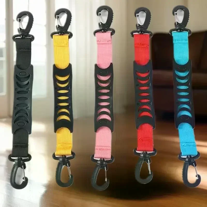 

Ski Boot Lifter and Straps - Portable Roller and Inline Skate Carrier with Colorful Straps Leashes