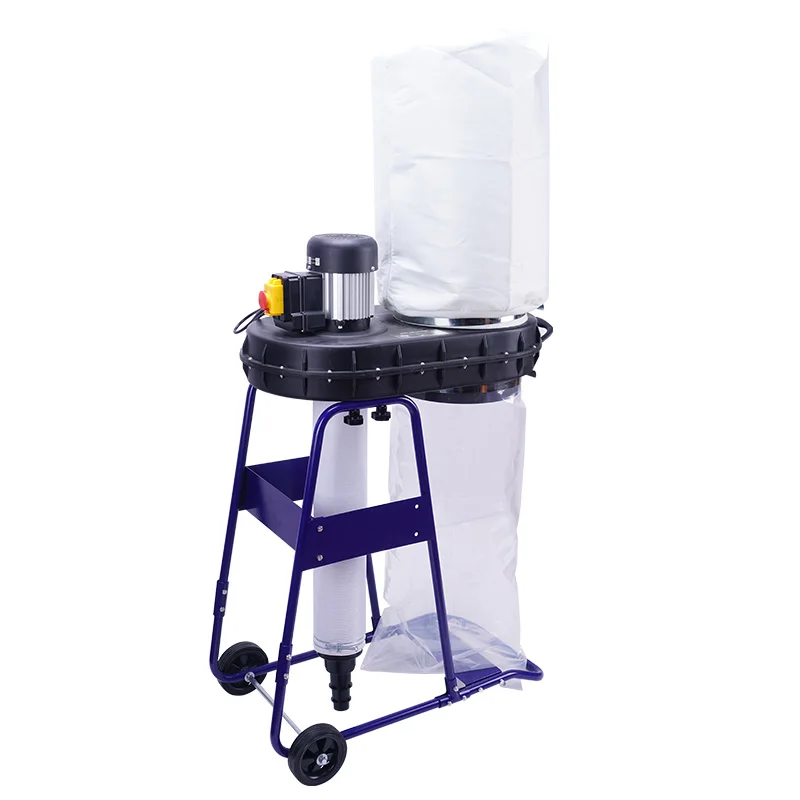 Industrial Bag Dust Collector Woodworking Cleaner Dust Collecting Equipment Movable Vacuum Dust Separator Extractor 220V