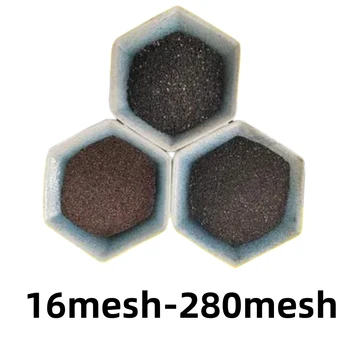 500 g di corindone marrone abrasivo per sabbiatura, rimozione della ruggine, lucidatura dei metalli, polvere abrasiva