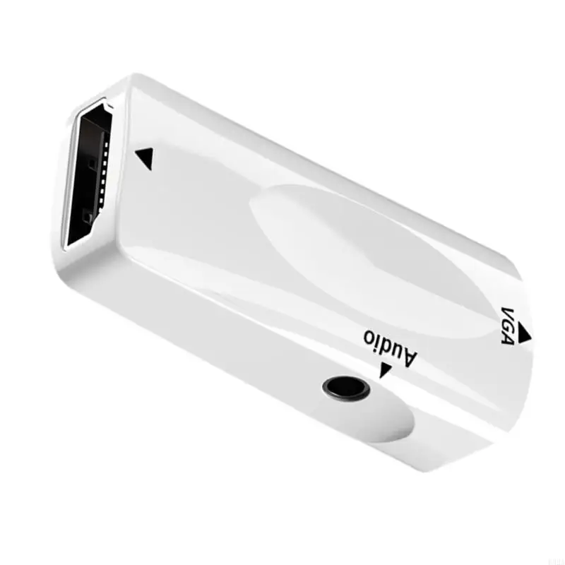 F92A HDMIS a VGA Adaptador 1080p Conectores HDMIS HDMIS VGA para monitores para monitores