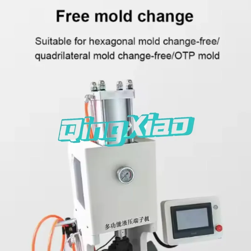 Industrial Automatic Super Silent 10T Terminal Crimping Machine Copper Lug Press Multi Function Wire Stripper Peicing Equipment