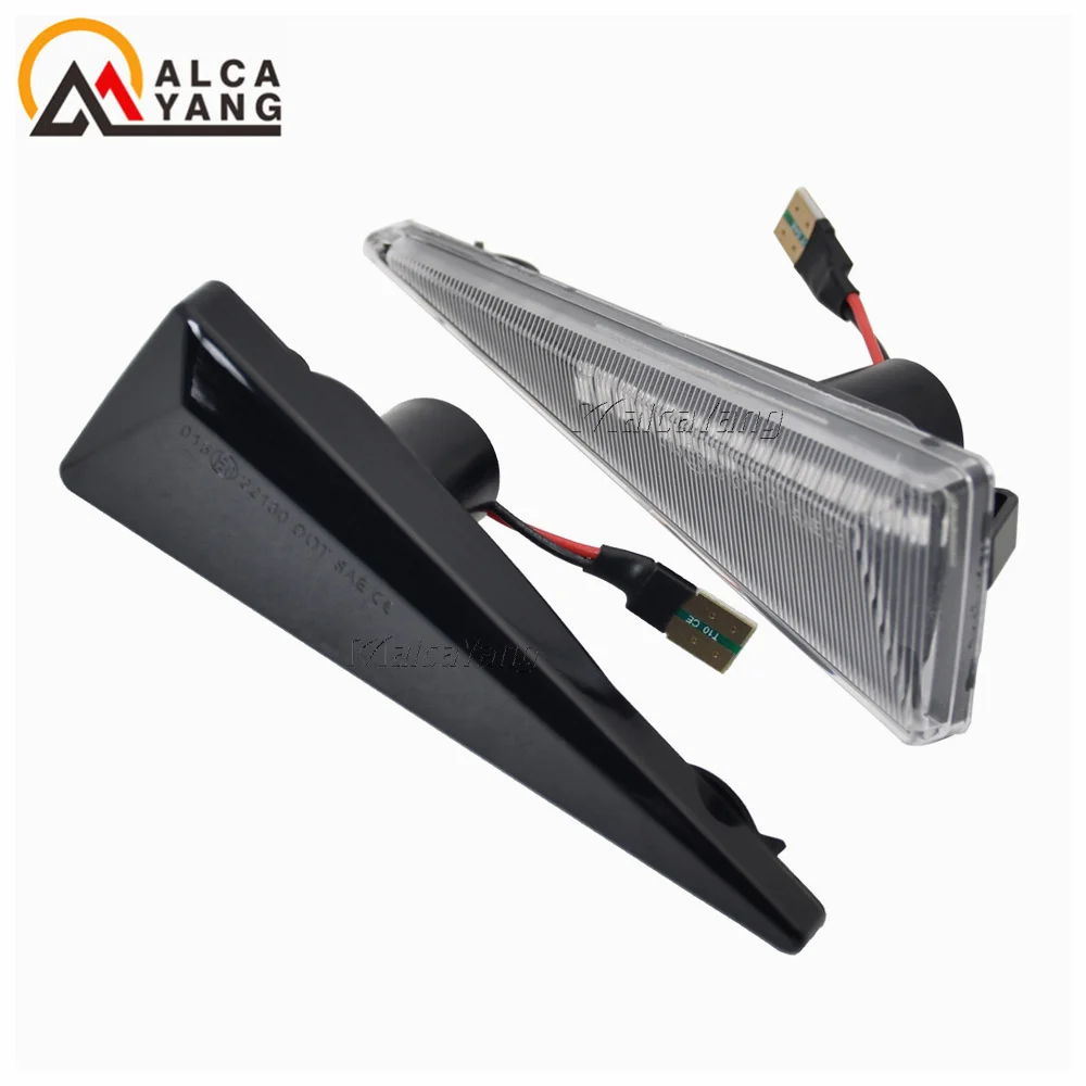 2 Stück LED Dynamische Seitenmarkierungs-Blinkleuchte für Renault Megane MK2 CC Espace MK4 Scenic MK2 Wind Avantime Thalia 2 – Detail 16