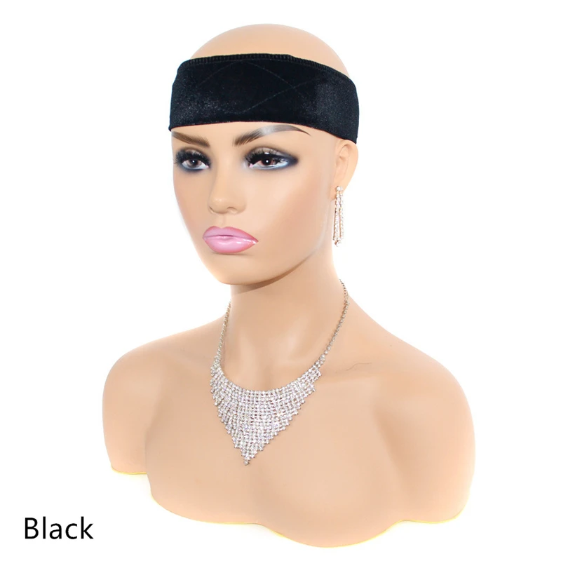 1Pcs Soft Velvet Wig Grips Head Band For Women Comfortable Adjustable Non Slip Wig Grip Headband For Wig Hair Accessories