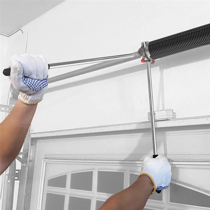 

AAAN-Garage Door Torsion Winding Rod Garage Spring Winding Rod Torsion Winding Rod Withnon-Slip Handle