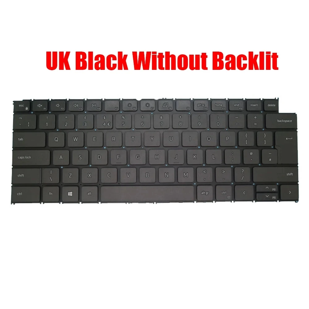 UK Backlit Keyboard for Dell Inspiron 13 5310 5320 14 5410 5415 5418 5420 5425 7420 16 5620 5625 Latitude 3320 3420