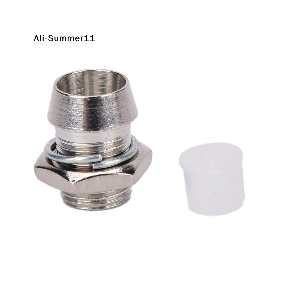 【Yb1】【Av1】10Pcs 2026 New 5mm  LED Holder Copper Light Emitting Diode LED Holder Mount Panel Display