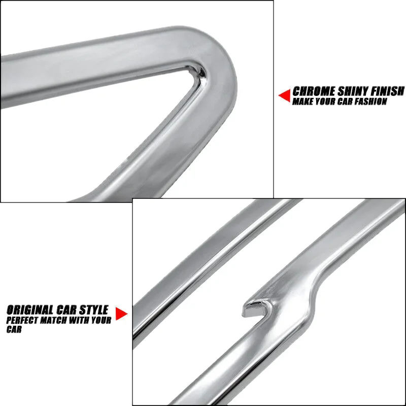 Superior-Chrome Side Rearview Mirror Cover Trim Molding Strip Light Decoration For Nissan Qashqai X-Trail Murano Rogue Pathfinde